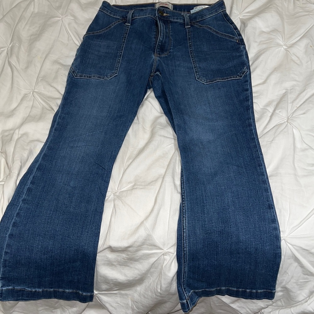 Wrangler High rise kick flare jeans